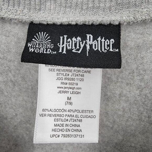 Harry Potter Sweatshirt Juniors Medium Hogwarts Castle Graphic - Picture 8 of 11